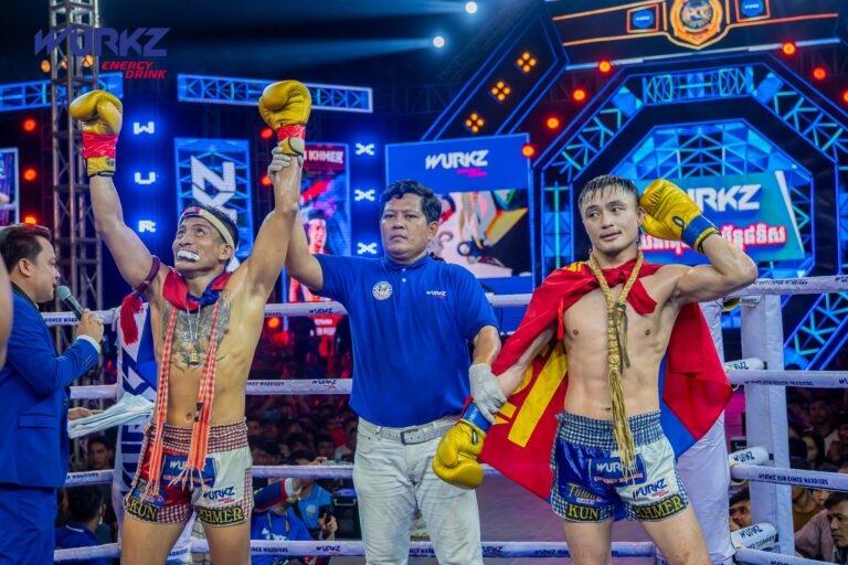 Cambodia’s champion Chan Rothana defends his title in Kun Khmer