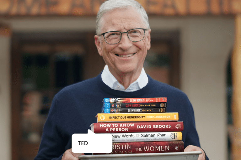 Bill Gates Unveils 2024 Summer Reading List, Highlighting AI, Education, and Generosity