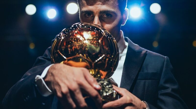 Rodri won the 2024 Ballon d’Or as the world’s best player