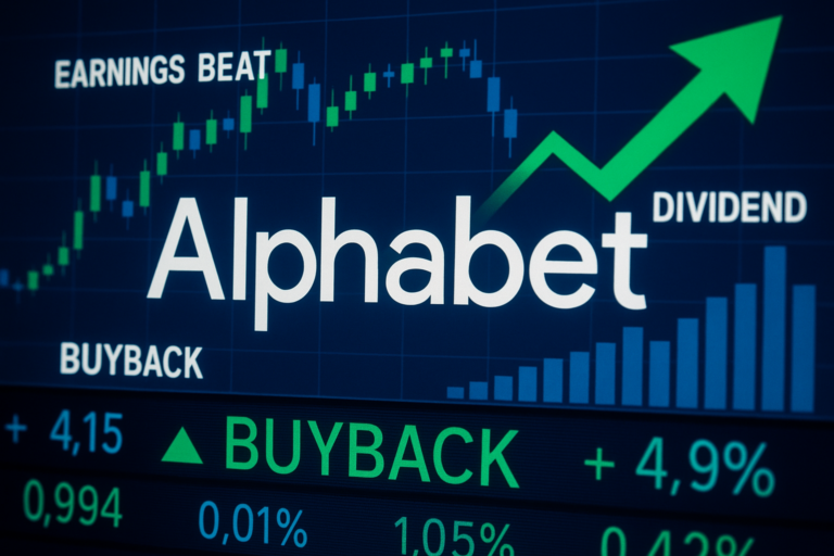 Alphabet Announces Stock Buyback and Dividend Boost